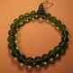 Green Stretchy Glass Bracelet - Thumbnail 1