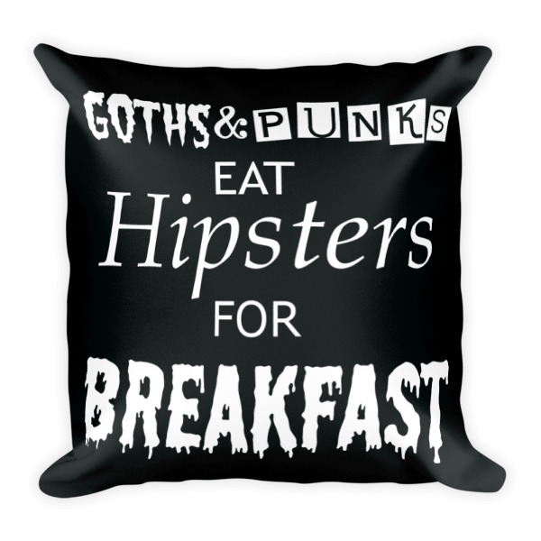 Goths and Punks (Square Pillow)
