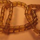Stretchy Brown Tubes Glass Bracelet - Thumbnail 2