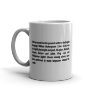 Simply Shakespeare Mug - Thumbnail 3