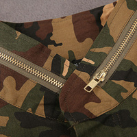 Elise Camo Oversized Jacket - Thumbnail 2