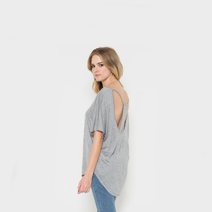 Layered Back T-Shirt (2 Colors) - Thumbnail 1