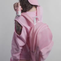 MESH BACKPACK PINK - Thumbnail 3