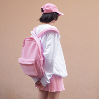 MESH BACKPACK PINK - Thumbnail 1