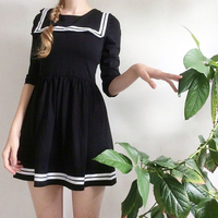 JP SAILOR DRESS BLACK - Thumbnail 4