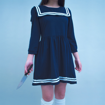 Jp sailor dress blue