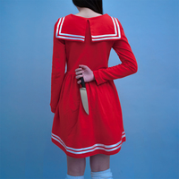 JP SAILOR DRESS RED - Thumbnail 1