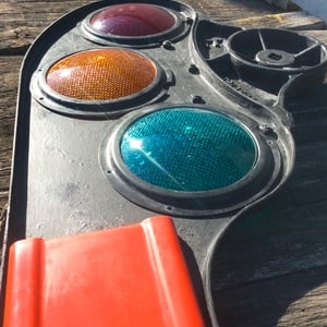 SEMAPHORE LENSES AND MOUNTING RINGS