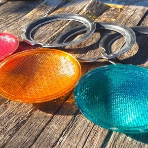 SEMAPHORE LENSES AND MOUNTING RINGS