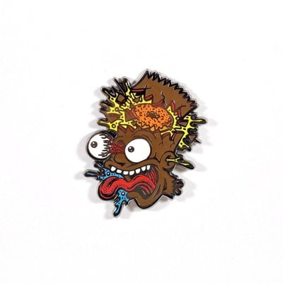 Bootleg bart "black bart" pin (hard enamel) limited numbered edition