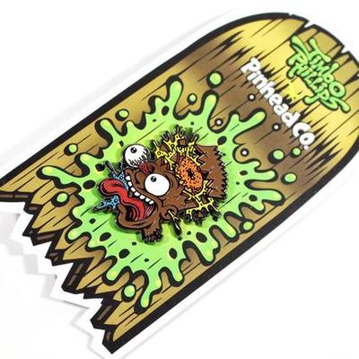 Bootleg bart "black bart" pin (hard enamel) limited numbered edition