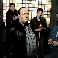 The Sopranos - Mounted Canvas Wrap - Thumbnail 1