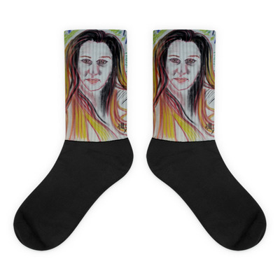 The aficionado black foot socks by michael david - Thumbnail 3