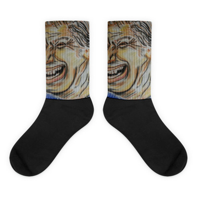 The luthier black foot socks by michael david