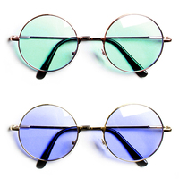 ROUND SUNGLASSES (CLICK FOR MORE COLORS) - Thumbnail 1