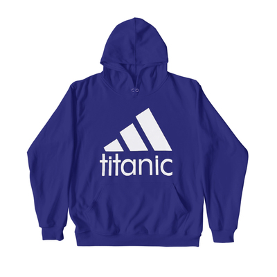 Titanic hoodie blue