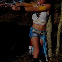 Yuna Gunner Final Fantasy X2 Cosplay Signed Print A4