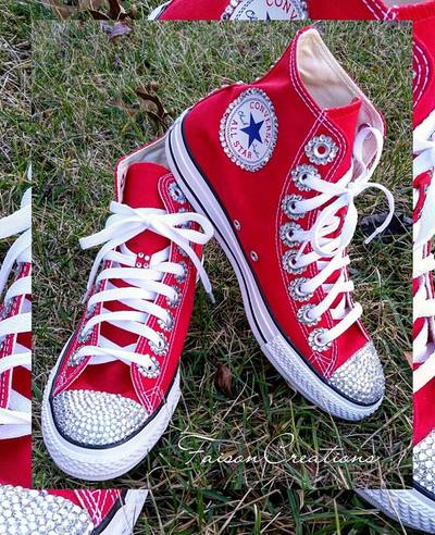 Custom Bling Converse (High Top)