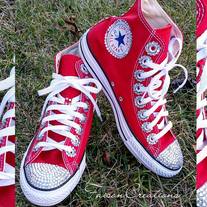 Custom Bling Converse (High Top)