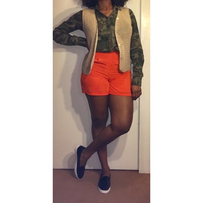 Crochet vest