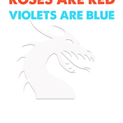 Roses are red, violets are blue... 