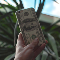 CURRENCY-USD iPHONE CASE - Thumbnail 1