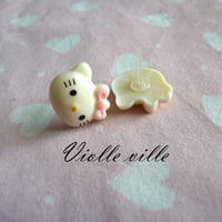Kitty earrings - Thumbnail 1