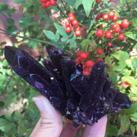 Dark Purple Spirit Quartz 140 grams    - Thumbnail 1