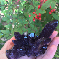 Dark Purple Spirit Quartz 140 grams    - Thumbnail 3