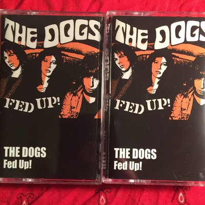 The dogs- fed up!