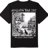 APPALACHIAN TERROR UNIT - "We Don't Need Them" LP + SHIRT  - Thumbnail 2