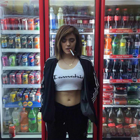 CANNABIS CROP TANK WHITE - Thumbnail 2