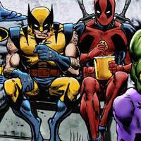 Marvel and DC Superheroes Lunch Atop A Skyscraper- Mounted Canvas Wrap  - Thumbnail 3