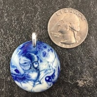 Arctic Fog Glass Pendant Medium - Thumbnail 1