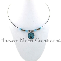 Steampunk choker necklace - Thumbnail 1