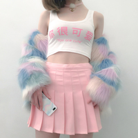 "YOU ARE CUTE" CROP TANK - Thumbnail 1