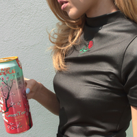 ROSE TOP BLACK - Thumbnail 3