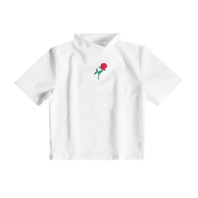 ROSE TOP WHITE