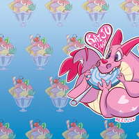 Kaiju Candy Zipper Bag - Thumbnail 1