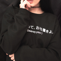 DESTROY YOU SWEATSHIRT - Thumbnail 2