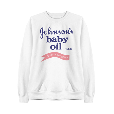 JOHNSON'S BABY OIL SWEATSHIRT