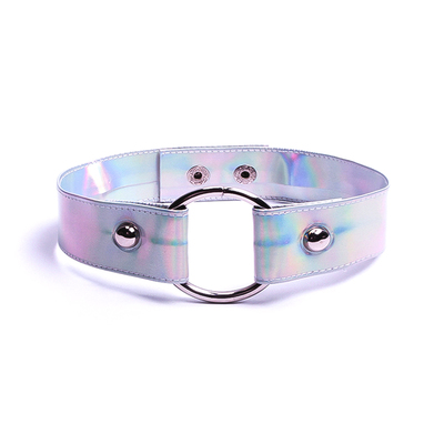 Silver laser choker