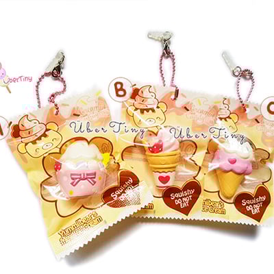 Yummibear mini icecream squishies