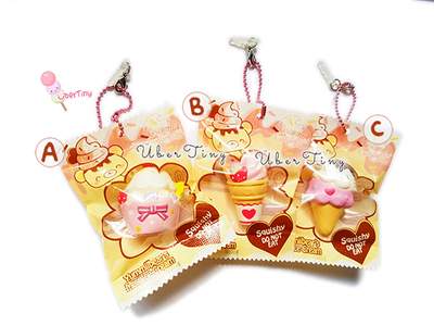 Yummibear Mini Icecream Squishies