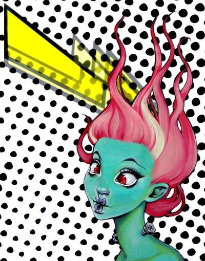 'It's Alive!' 8x10 fine art print