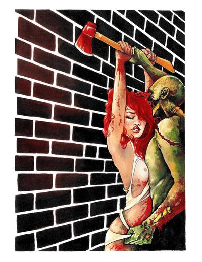 'Axe' 8x10 fine art print