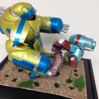 James C Osbourne for Mitutake Nishimura robot series