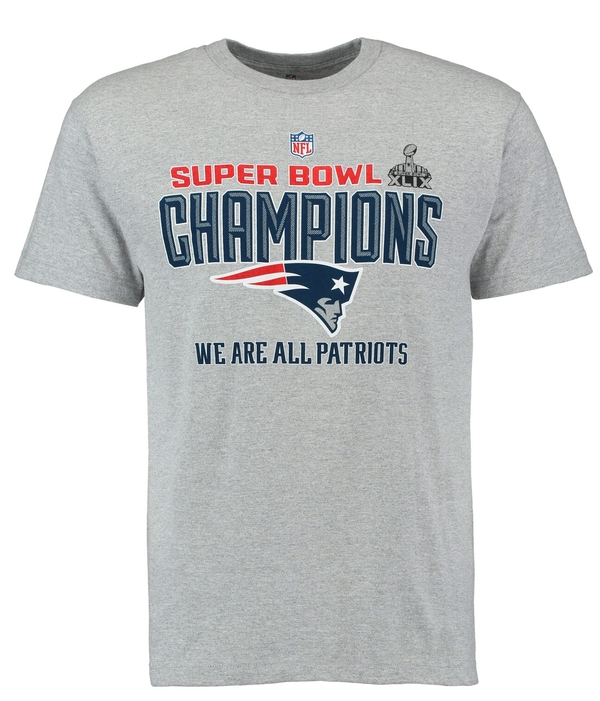 GRAY NE PATS CHAMPIONSHIP TEE