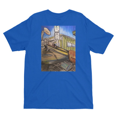 15 minutes tear away tag short sleeve men's t-shirt