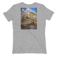 15 minutes tear away tag Women's t-shirt by Michael David - Thumbnail 5